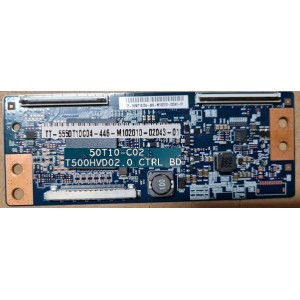 CHANGHONG LED50C5000 T-CON BOARD T500HVD02.0 50T10-C02 TT-5550T10C04