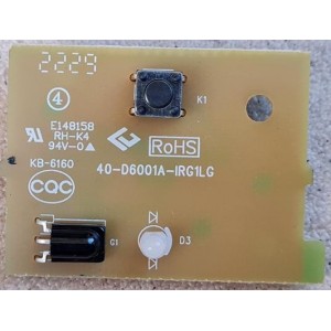 TCL 43S625 IR KEY BOARD 40-D6001A-IRG1LG