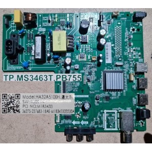 HISENSE 32P2 MAIN BOARD TP.MS3463T.PB755 HA32A5100H M183433