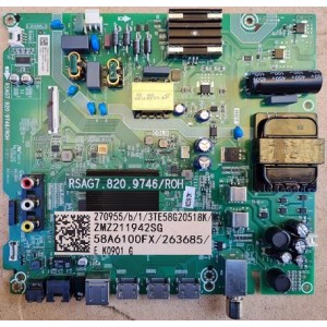 HISENSE 58S5 MAIN BOARD RSAG7.820.9746 58A6100FX