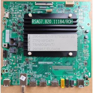 HISENSE 75A7G MAIN BOARD RSAG7.820.11184 75A60GAVT