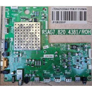 HISENSE HL42K300PL MAIN BOARD RSAG7.820.4381 LTDN42K300AU