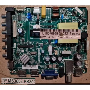 JVC LT-40N570AN MAIN BOARD TP.MS3663.PB801 U18070939