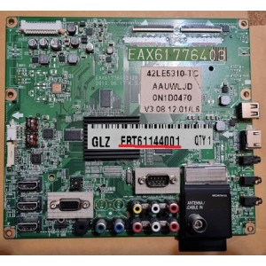 LG 42LE5310 MAIN BOARD EBT61144001 EAX61776403