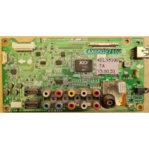 LG 42LN5100 MAIN BOARD EAX65027102