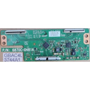 LG 47LB5830 T-CON BOARD 6870C-0481A 6871L-3744A