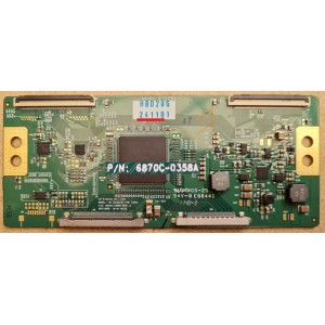 LG 47LW5700 T-CON BOARD 6871L-2411D 6870C-0358A 