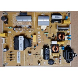 LG 49LG63CJ-CA POWER BOARD EAY64511101 EAX67189201 LGP49DJ-17U1