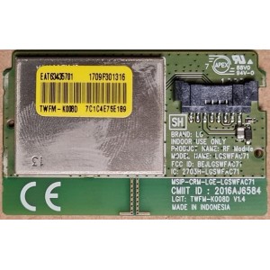 LG 49LG63CJ-CA WIFI MODULE EAT63435701