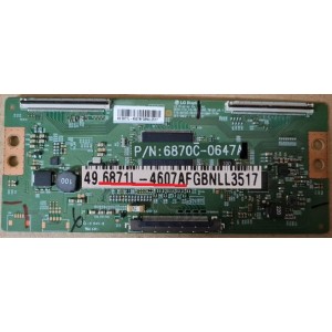 LG 49UH610T T-CON BOARD 6870C-0647A 6871L-4607A