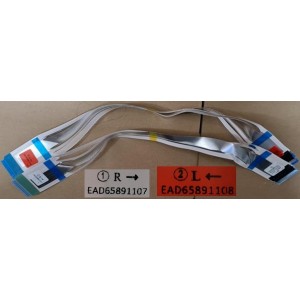 LG 55NANO75TPA FFC CABLES EAD65891107 EAD65891108