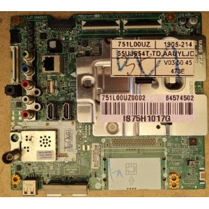 LG 55UJ654T MAIN BOARD EBU64090601 64574502 EAX61733404