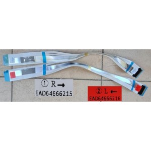 LG 65NANO91TNA FFC CABLES EAD6466215 EAD64666216