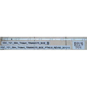 LG 75NANO75 LED STRIP SSC_Y21_SLIM_TRIDENT_75NANO75_BOE EAV65017301