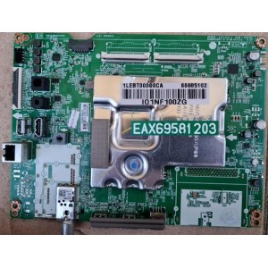 LG 75NANO75 MAIN BOARD EBU66378601 66685102 EAX69581203