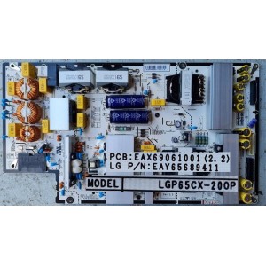 LG OLED65CXPTA POWER BOARD EAY65689411 EAX69061001 LGP65CX-20OP