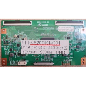 LINSAR LS82UHDNF T-CON BOARD DCBDU_I296C_03 V820DK1-Q01