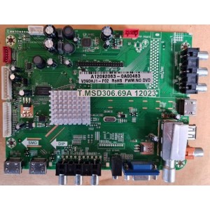 PALSONIC TFTV3915FL MAIN BOARD T.MSD306.69A 12023 V390HJ1-P02