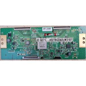 PANASONIC TH43EX600 T-CON BOARD 6870C-0697A 6871L-4927B