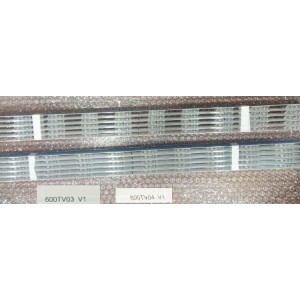 PANASONIC TH60CX700A LED STRIPS 600TV03 600TV04