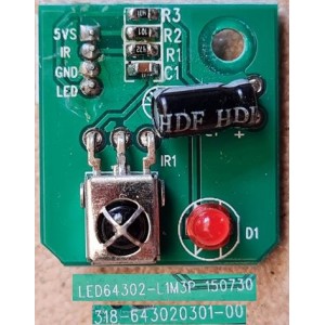 SONIQ E32V17A IR BOARD LED64302-L1M3P 318-643020301