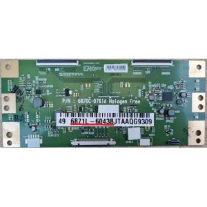 SONY KD49X8000G T-CON BOARD 6871L-6043B 6870C-0761A