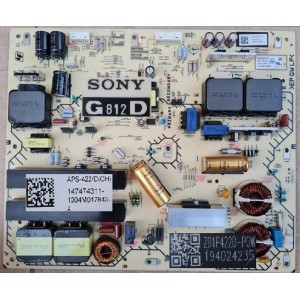 SONY KD55A8G POWER G812D BOARD APS-422/D 14747311 Z01P422D-P0W