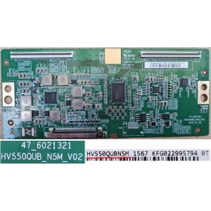 SONY KD55X8000H T-CON BOARD 47_6021321 HV550QUB_N5M_V02 HV550QUBN5M