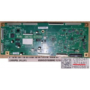 SONY KD65A9F T-CON BOARD 6871L-5714A 6870C-0755B