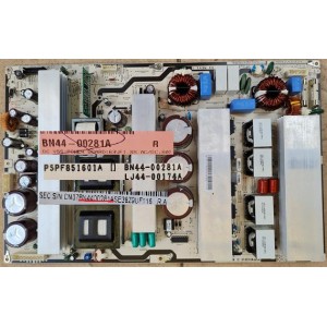 SAMSUNG PS63B680 POWER BOARD BN44-00281A PSPF851601A LJ44-00174A 63UF1_SS