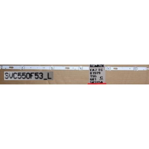 SAMSUNG UA55TU8000 LEFT LED STRIP BN96-50315A 50315A SVC550F53_L