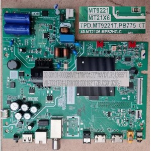 TCL 32S615-AU MAIN BOARD MT9221 MT21X6 40-MT21X6-MPB2HG-C TZBU23010265-1