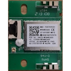 TCL 32S615 WIFI MODULE WT84R2600 07-8192BT-MA1G