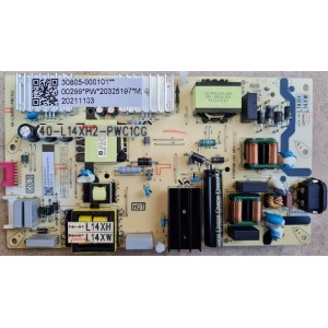 TCL 43C725 POWER BOARD 40-L14XH2-PWC1CG 30805-000101