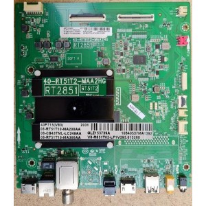 TCL 43P715 MAIN BOARD 40-RT51T2-MAA2HG RT2851 V8-R851T02