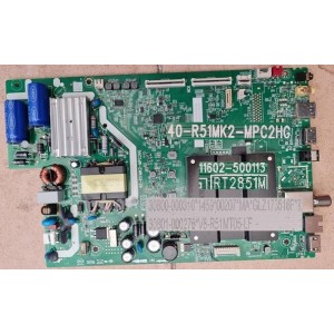 TCL 43P725 MAIN BOARD 40-R51MK2-MPC2HG 11602-500113 RT2851M V8-R51MT05-LF