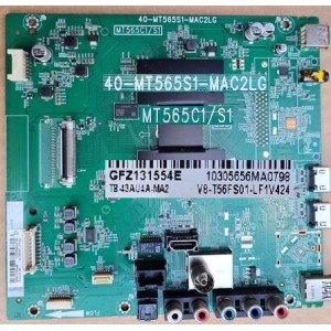 TCL 43S6000FS MAIN BOARD MT565C1/S1 40-MT565S1-MAC2LG V8-T56FS01-LF1V424