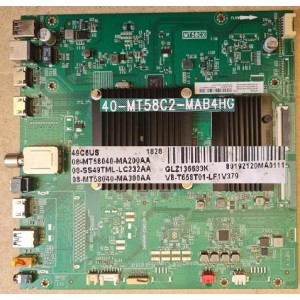 TCL 49C6US MAIN BOARD 08-SS49TML-LC232AA 40-MT58C2-MAB4HG