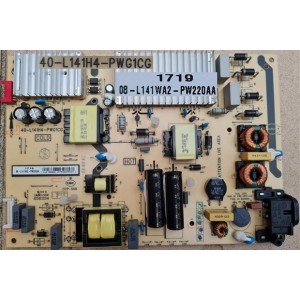 TCL 55P20US POWER BOARD 08-L141WA2-PW220AA 40-L141H4-PWC1CG