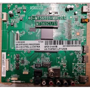 TCL 55S6000FS MAIN BOARD 40-MT565S1-MAC2LG MT565C1/S1 08-CS55TML-LC297AA