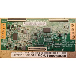 TCL 65C715 T-CON BOARD ST6451D02-A-C-2 342911008R06