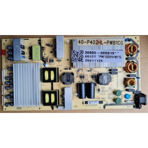 TCL 65C727 POWER BOARD 40-P402HL-PWB1CG 30805-000019