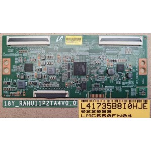 TCL 65P4US T-CON BOARD 18Y_RAHU11P2TA4V0.0 LJ94-41735B