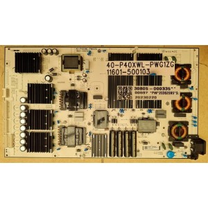 TCL 75C845 POWER BOARD 40-P40XWL-PWG1ZG 11601-500103 00597