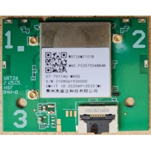 TCL 98C735 WIFI MODULE WXT26M2101B 07-7921AU-MA0G